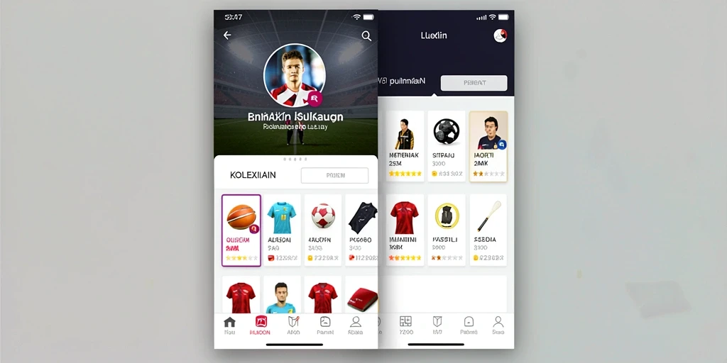 Tampilan antarmuka yang user-friendly dan intuitif.