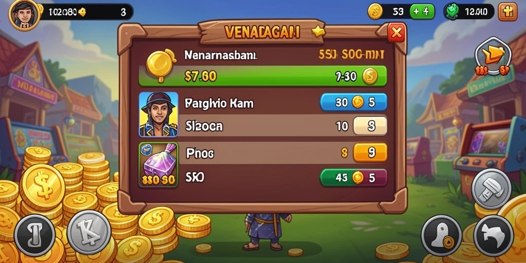 Fitur multiplayer yang memungkinkan interaksi dengan teman.