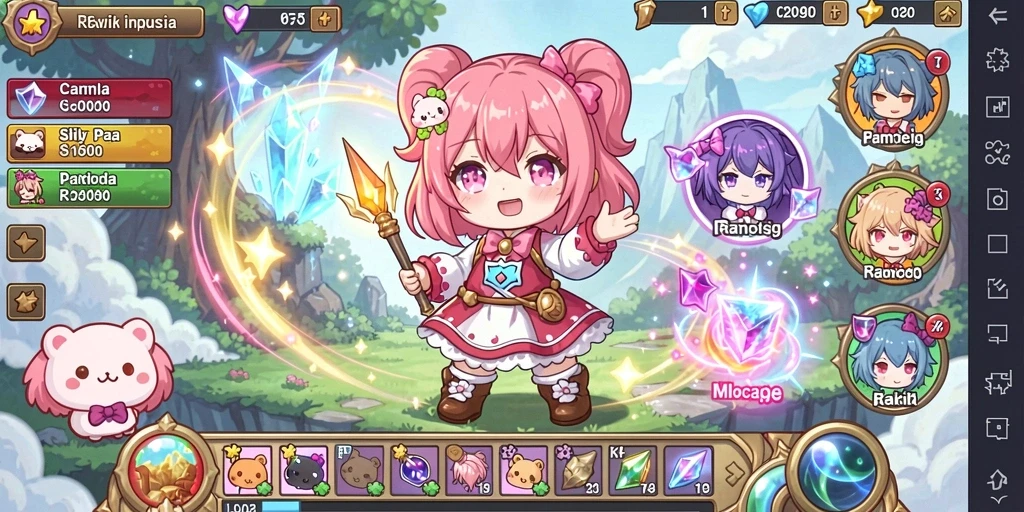 Gameplay yang seru dengan berbagai tantangan menarik.