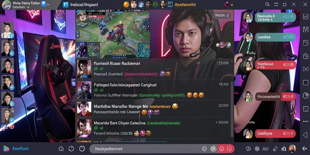 Komunitas aktif yang mendukung interaksi antar pemain.