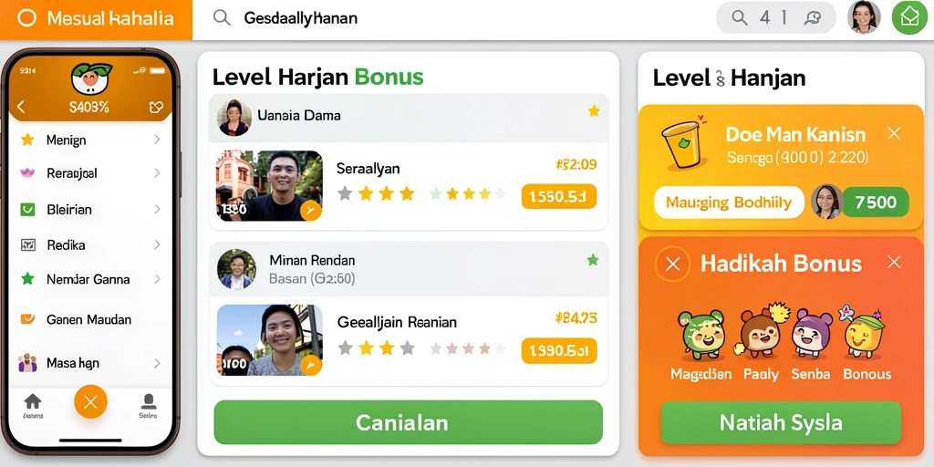 Karakter unik yang dapat Anda mainkan dan nikmati.