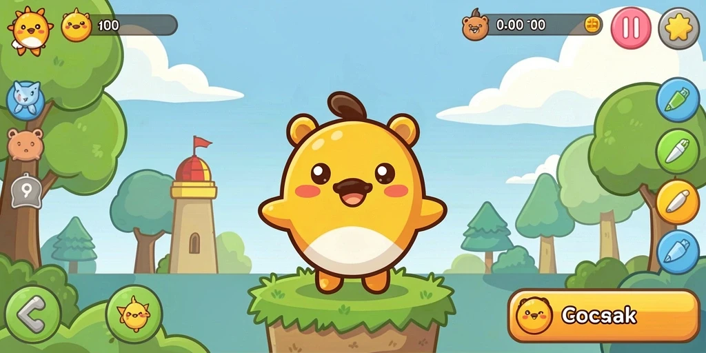 Tangkapan layar aksi seru dalam mode multiplayer.