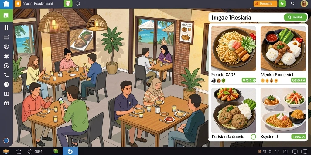 Berbagai permainan seru yang tersedia.