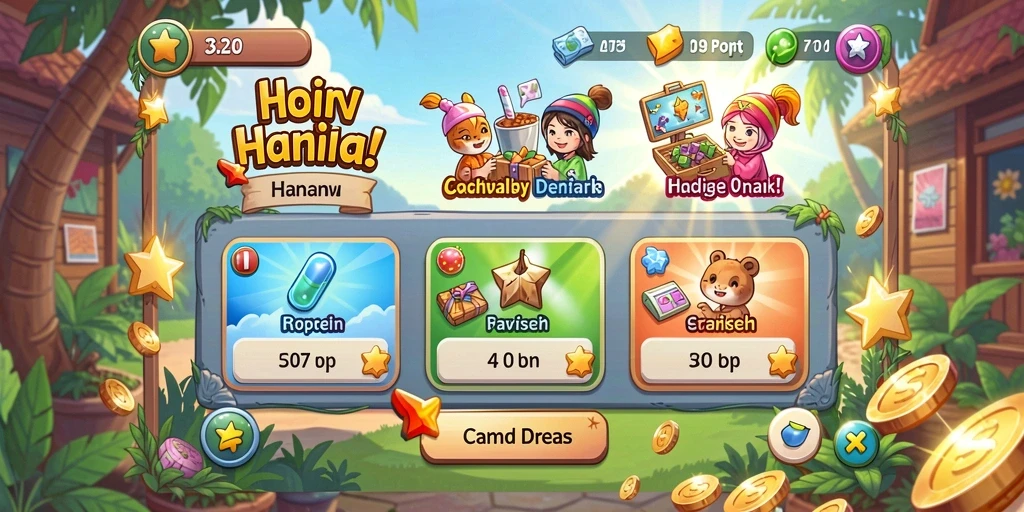 Fitur bonus yang menambah keseruan bermain.