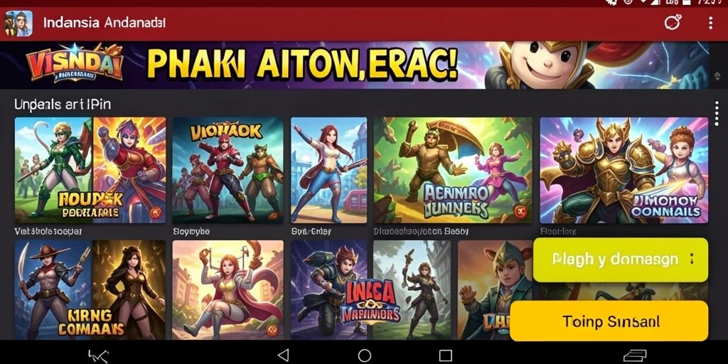 Tantangan menarik pada setiap level.