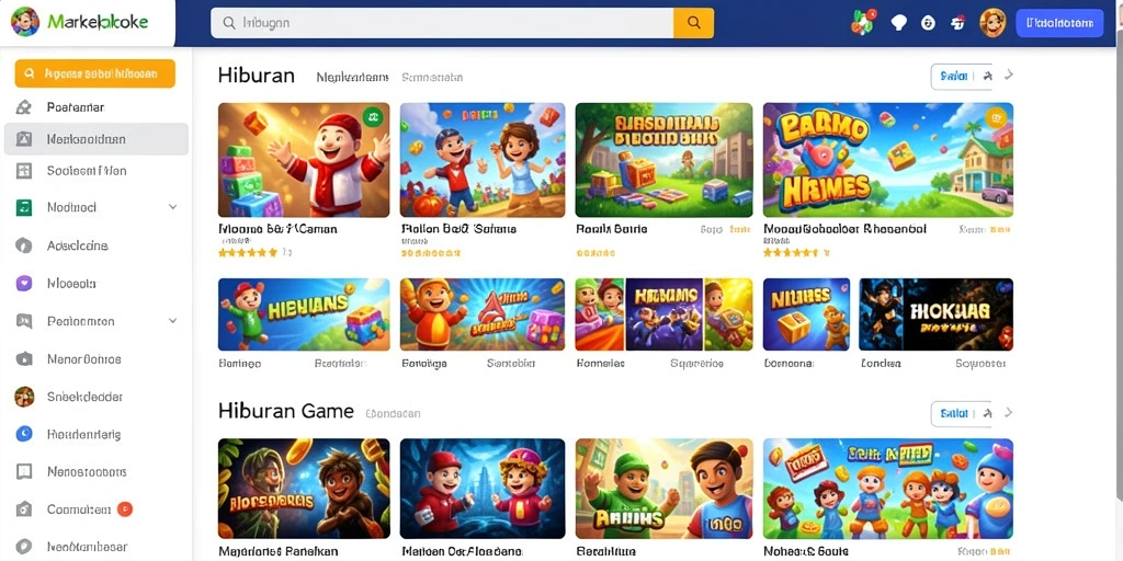 Screenshot menggambarkan sistem ranking antarpemain.