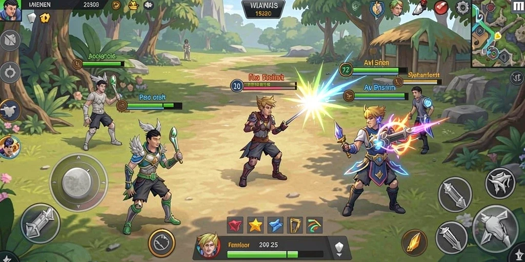 Mode multiplayer yang membuat permainan lebih seru.
